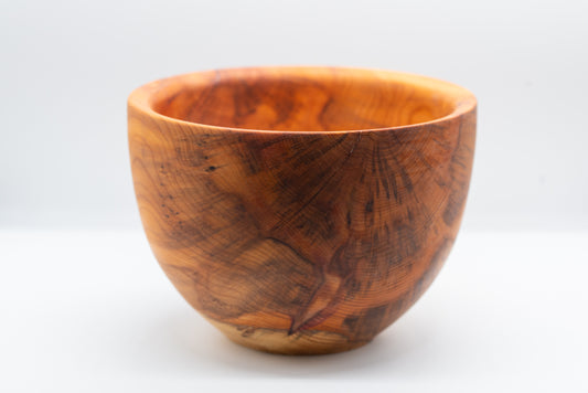 Large wooden YEW Wooden Bowl - English Yew, Handmade, Wood Turned and Unique