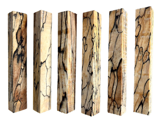 Spalted Beech Wood | Wooden Pen Blanks | Fully Stabilised
