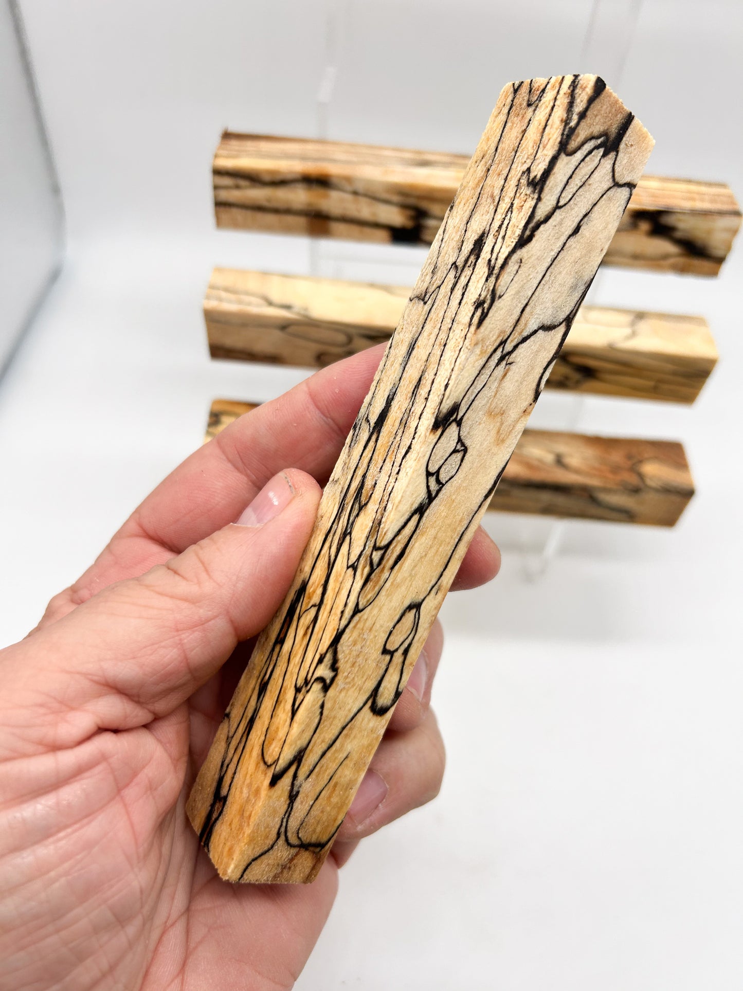 Spalted Beech Wood | Wooden Pen Blanks | Fully Stabilised