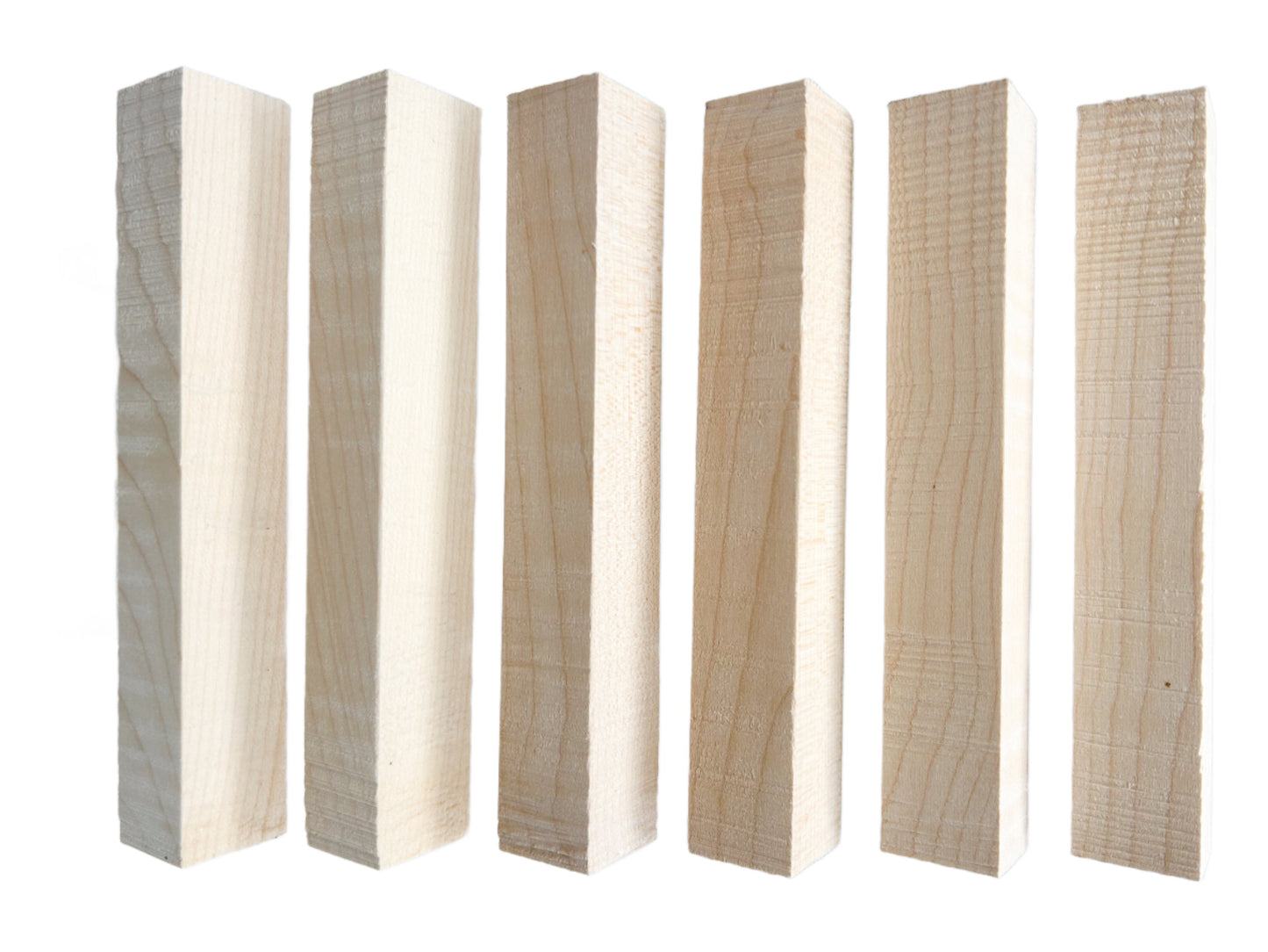 American Maple Wood | Figured | Wooden Pen Blanks