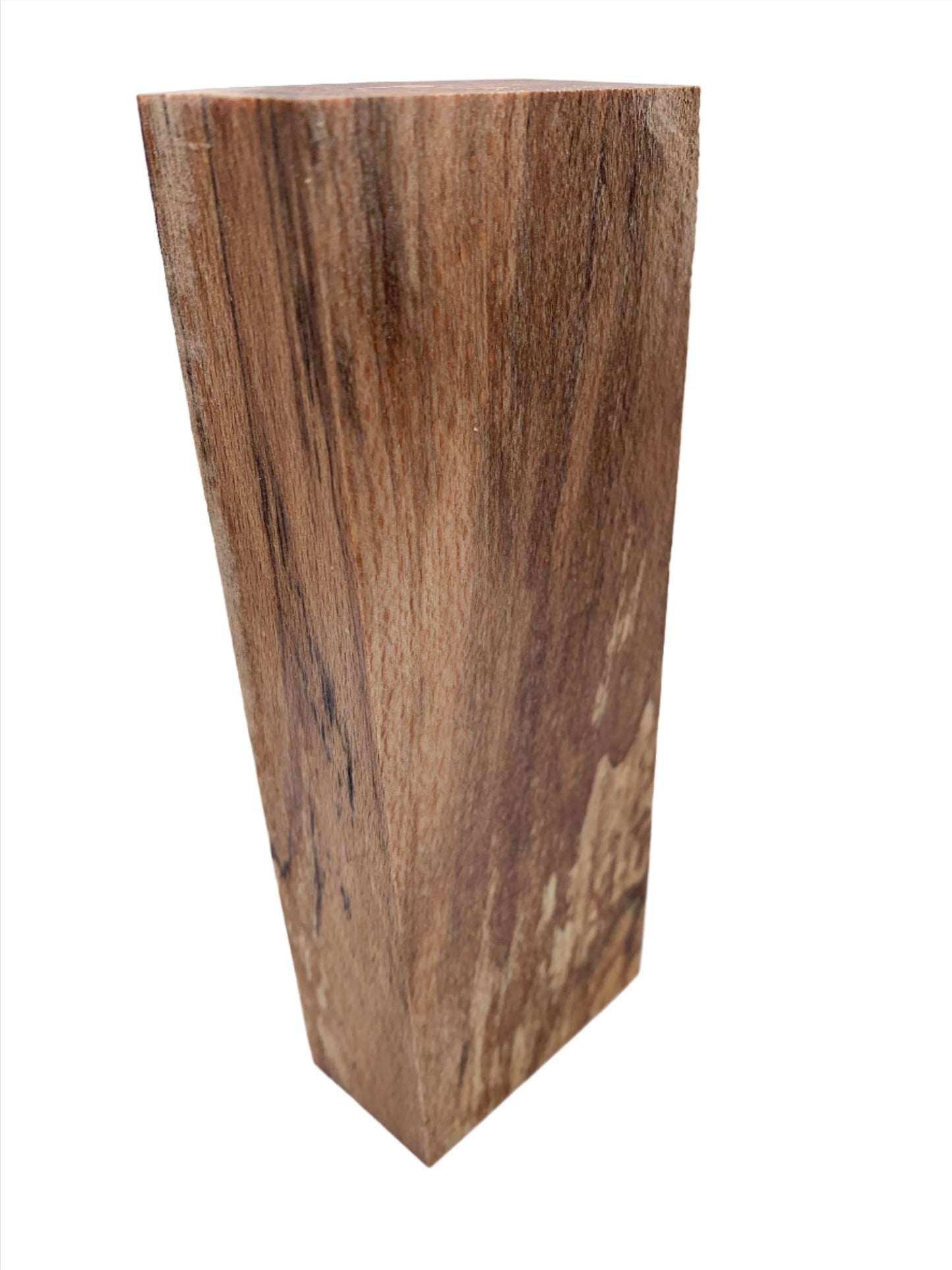Spalted Beech Wood Knife Scale / Craft Blank | Fully Stabilised | 148x56x28 | Wooden Knife Handle