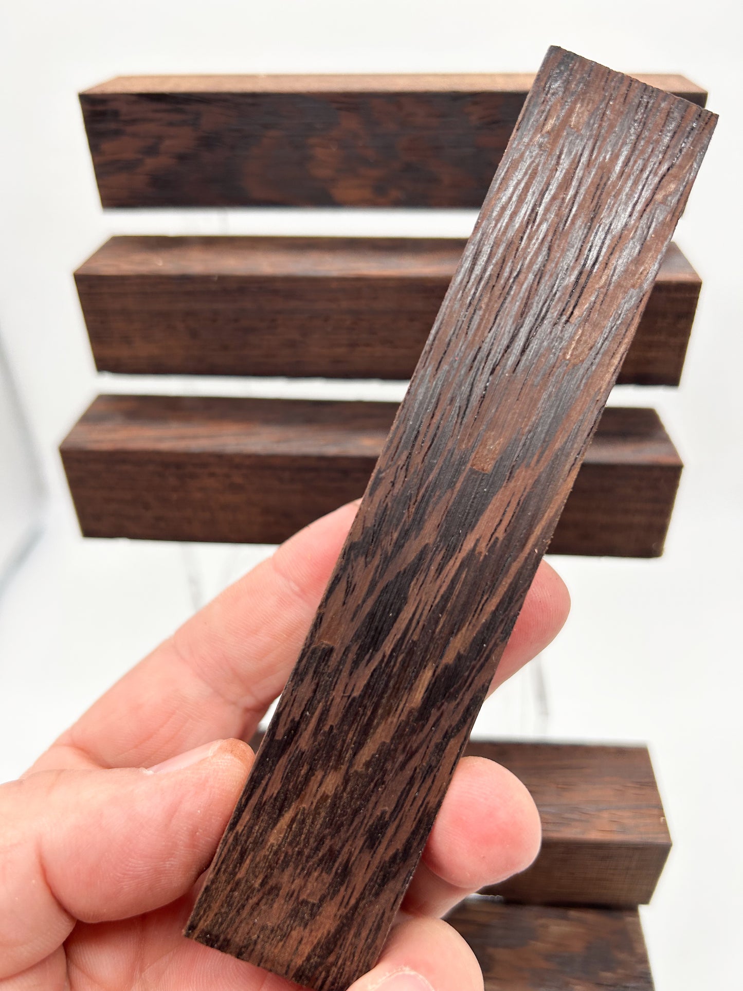 Wenge Wood | Figured Wooden Pen Blanks