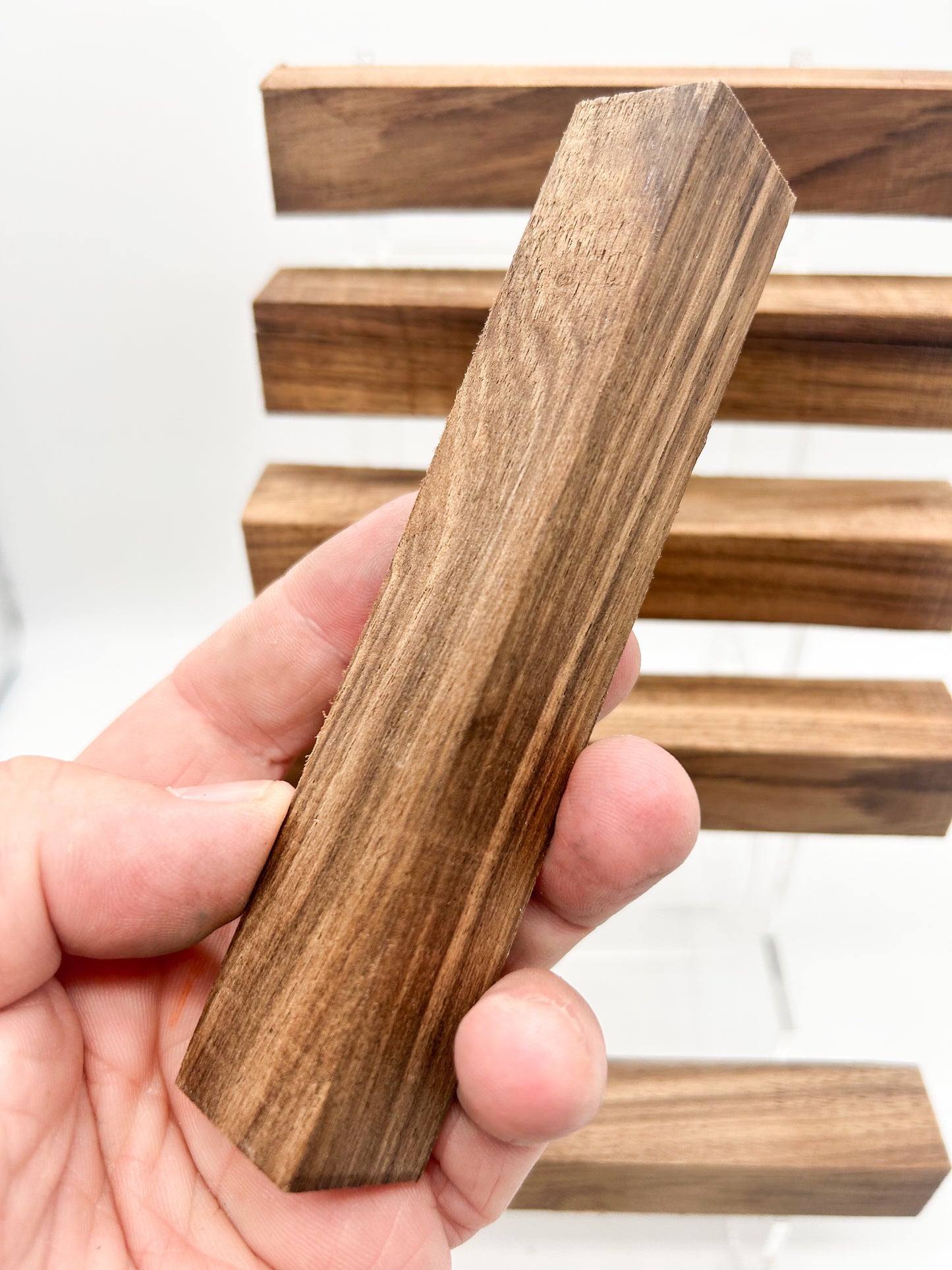 English Walnut Wood | Figured Wooden Pen Blanks