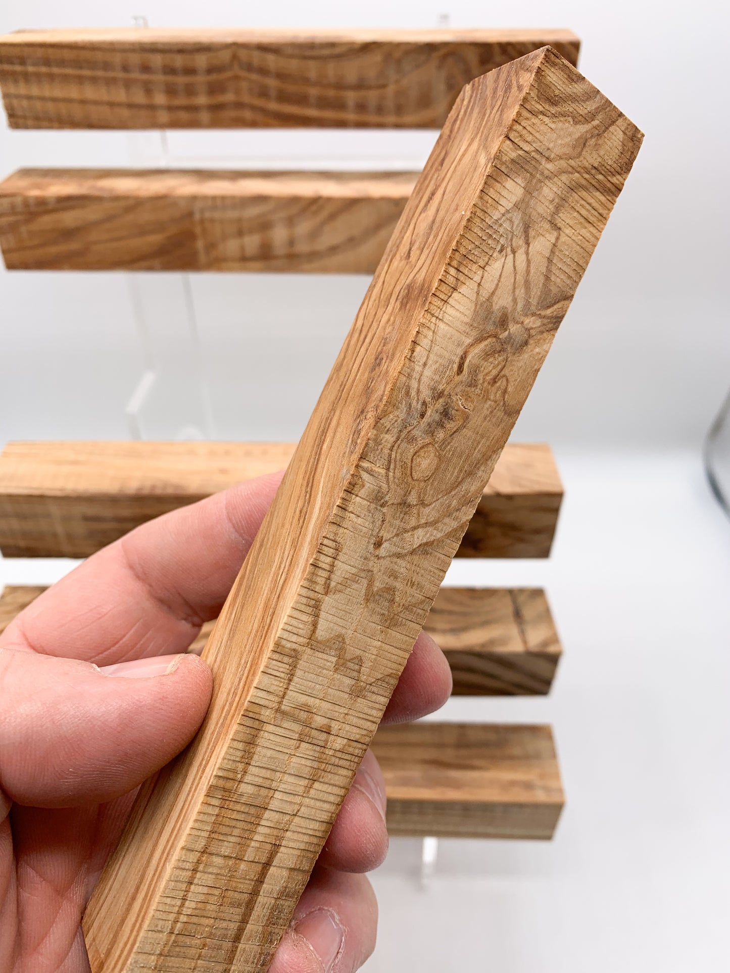 Black Olive Ash Wood | Fully Stabilised | Wooden Pen Blanks