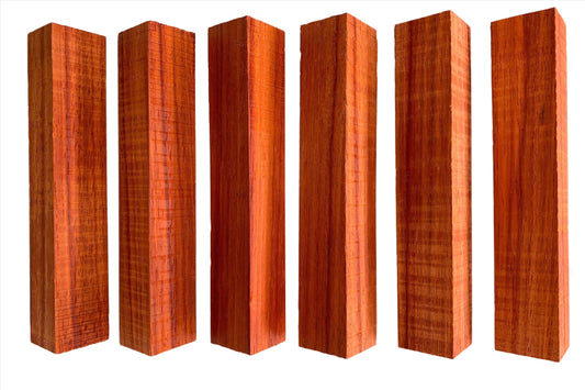 Padauk Wood | Very Orange | Wooden Pen Blanks | Grade AAA
