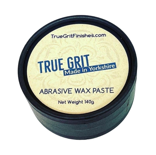 TRUE GRIT Original Abrasive Wax Paste | Made in Yorkshire | Woodturning / Pen Turning