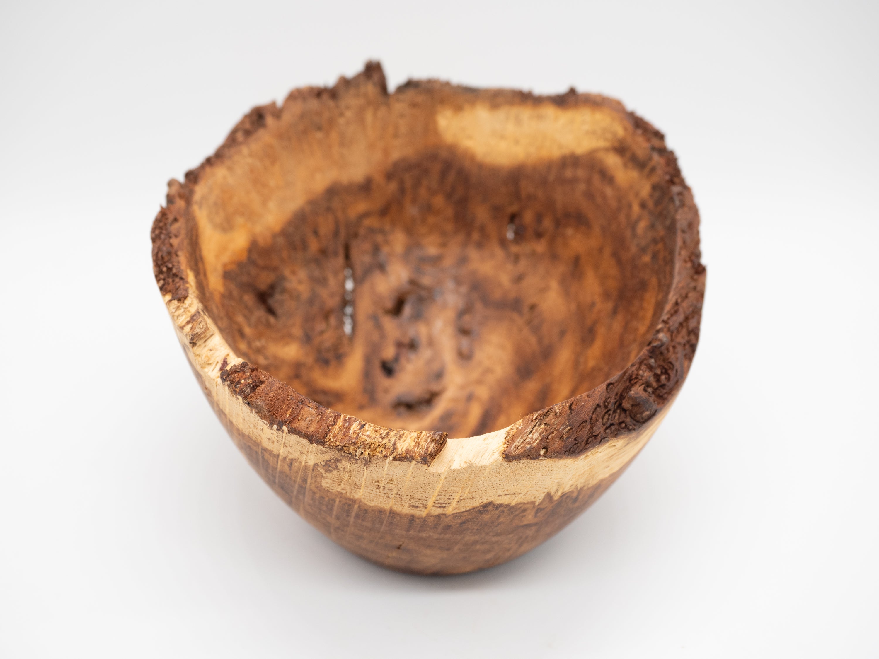 Burl live edge bowl collectible ooak shops art