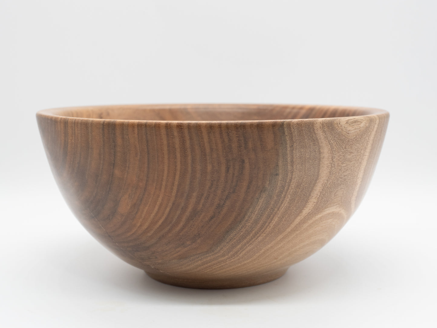 English Wooden Walnut Bowl - Handmade, Wood Turned and Unique