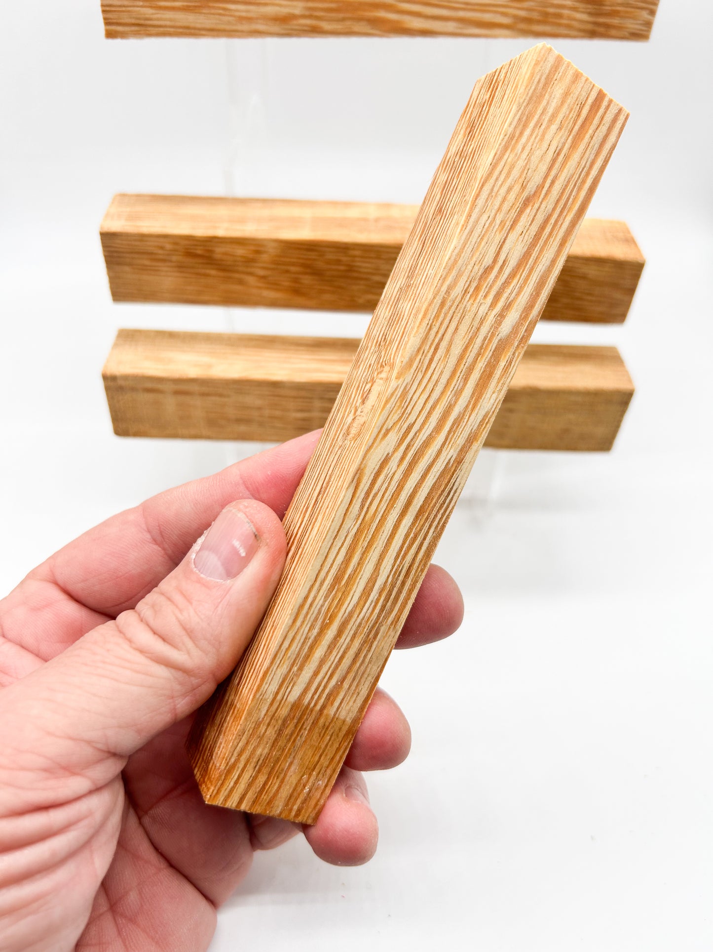 Lati | aka White Wenge Wood | Stunning Wooden Pen Blanks