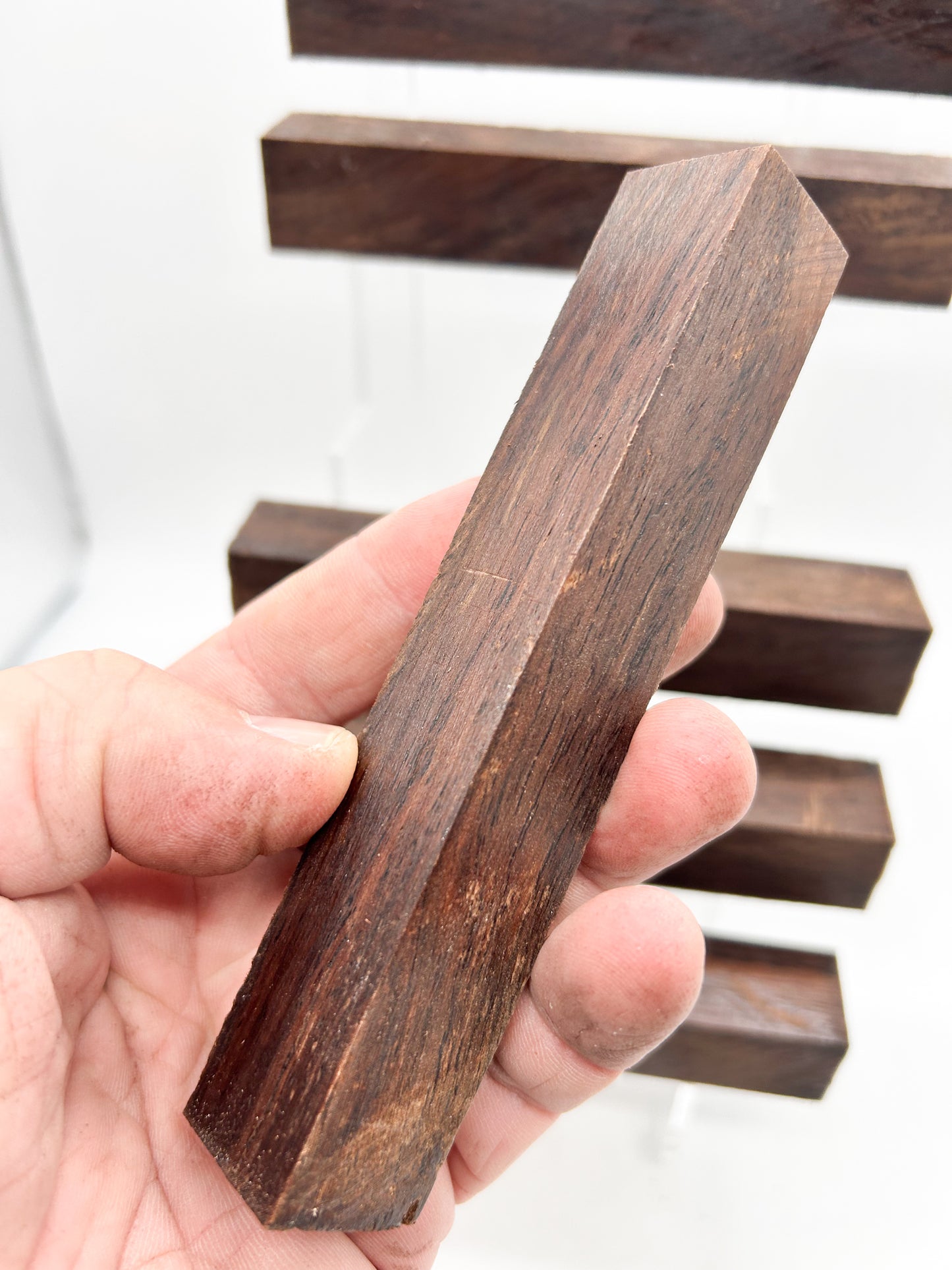 Leadwood Wood | Wooden Pen Blanks | Deep Dark Grain