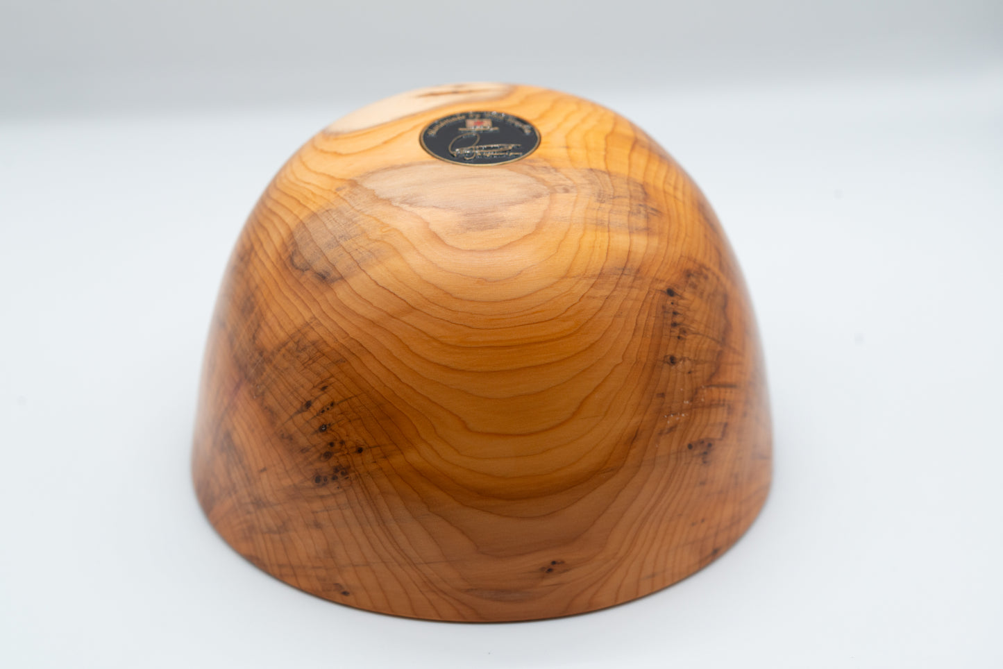 Wooden YEW Bowl - Beautiful Wood Turned & Handmade